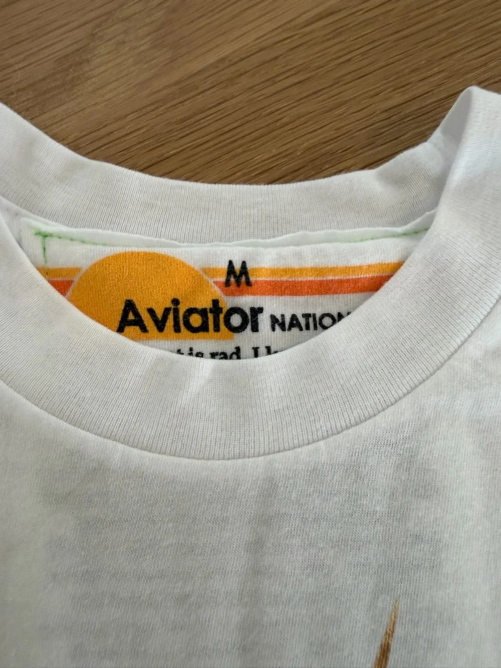 Aviator Nation Gold Bolt Boyfriend Tee - Picture 2 of 3